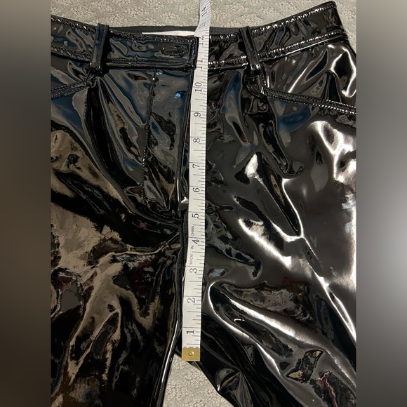 Price Drop!! 🔥Victoria Beckham Black Liquid Metallic Pants🔥 - Picture 8 of 9